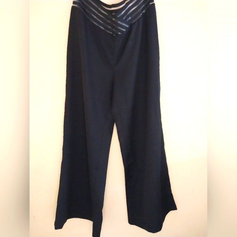 Black Dressy Stretch Pants
